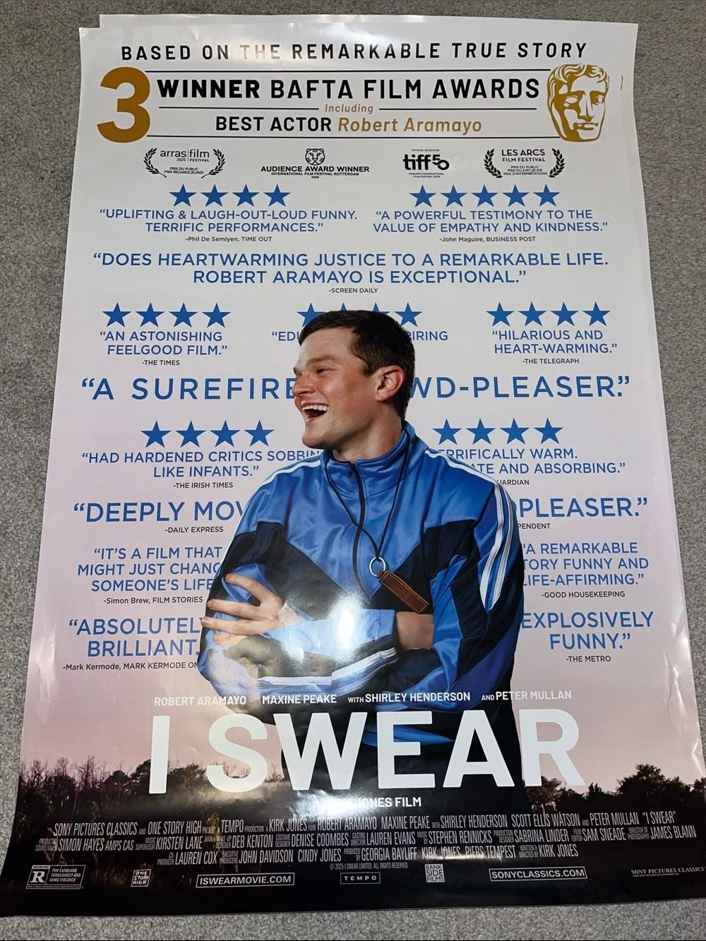 I Swear Remarkable True Story Movie Poster John Davidson Tourette Syndrome
